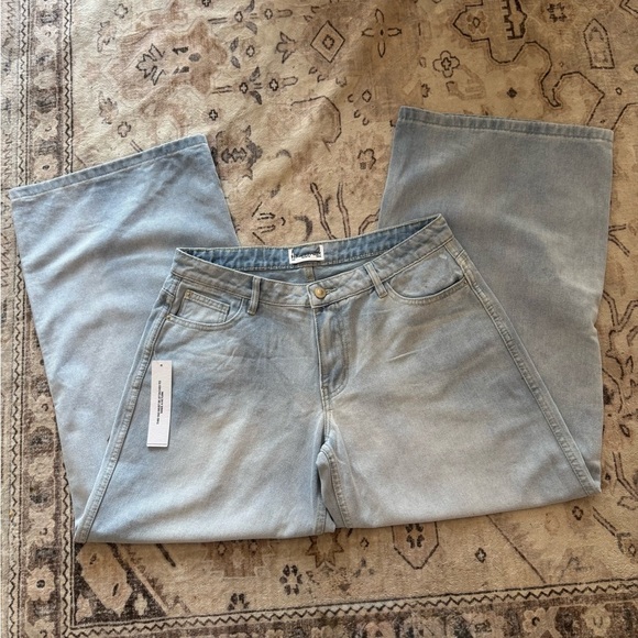 Princess Polly Denim - NWOT Princess Polly Ramos Low Rise Denim Wide Leg Jeans
